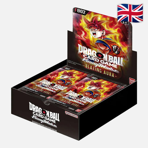 Dragon ball Super Card Game – Fusion World FB02 Blazing Aura Display (englisch)
