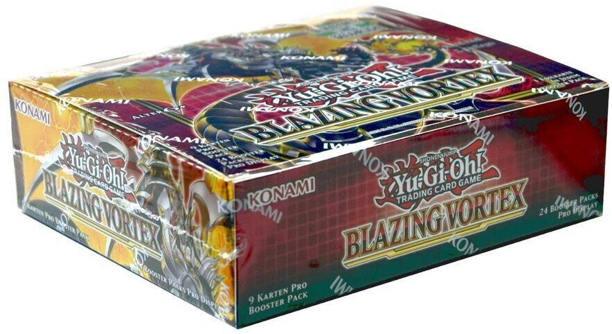 Yu-gi-oh Blazing Vortex Booster Display 24 Paquetes Nombre De La Carta Intercambiable Idioma Yu-gi-oh Blazing Vortex Booster Display 24 Paquetes Nombre De La Carta Intercambiable Idioma