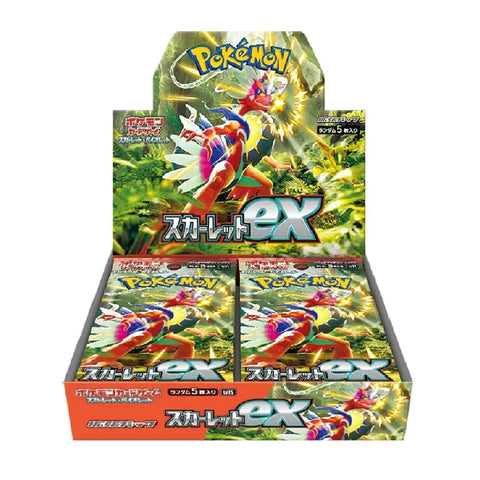 Pokemon Scarlet ex sv1S Display 30 Booster (japanisch)*(Vorbestellung - Voraussichtlicher Versand: Juni.2024)
