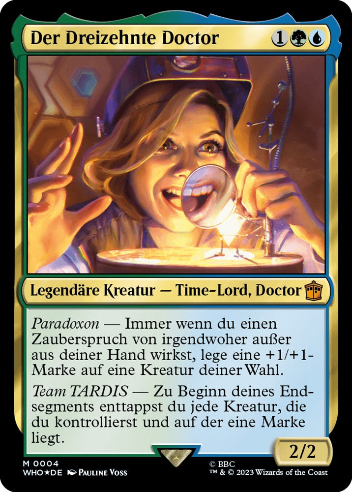 Magic the Gathering – Doctor Who Paradoxon-Power Commander Deck (Deutsch)