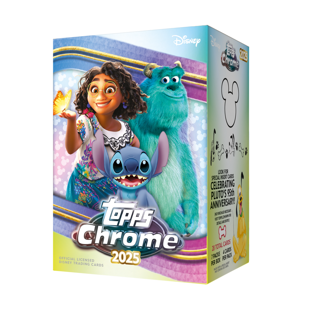 Topps 2025 Disney Chrome – Value Box (Englisch)