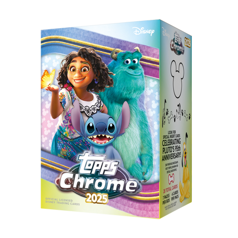 Topps 2025 Disney Chrome – Value Box (Englisch)
