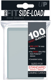 Ultra Pro – Inner Sleeves Side-Loading (100 Stück, Standardgröße, Transparent)