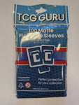 TCG Guru – 100 Matte Play-Line-Sleeves – Standard Size - Blau