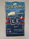 TCG Guru – 100 Matte Play-Line-Sleeves – Standard Size - Blau