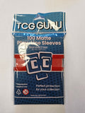 TCG Guru – 100 Matte Play-Line-Sleeves – Standard Size - Rot