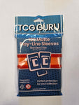 TCG Guru – 100 Matte Play-Line-Sleeves – Standard Size - Orange