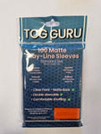 TCG Guru – 100 Matte Play-Line-Sleeves – Standard Size - Orange