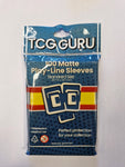 TCG Guru – 100 Matte Play-Line-Sleeves – Standard Size - Gelb