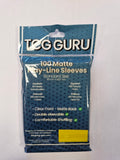 TCG Guru – 100 Matte Play-Line-Sleeves – Standard Size - Gelb