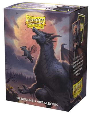 Dragon Shield - 100 Standard Size Card Brushed Art Sleeves - Weredragon