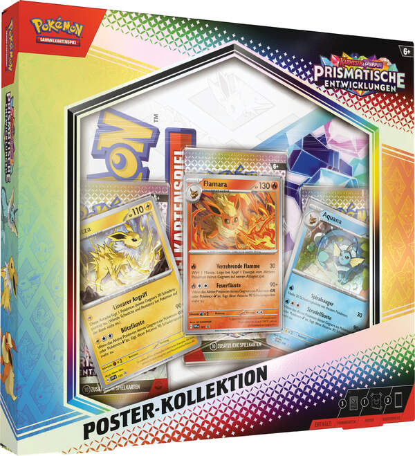 Pokemon Karmesin & Purpur KP8.5 – Prismatische Entwicklungen Poster Kollektion (deutsch)