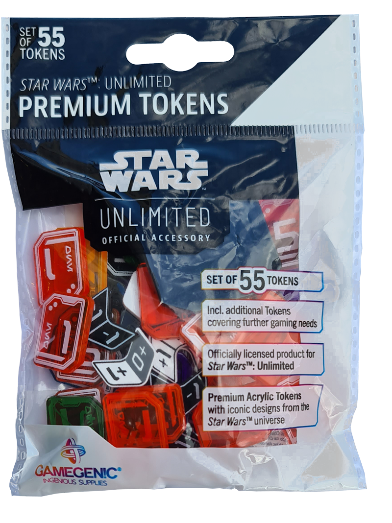 Gamegenic – Star Wars: Unlimited Premium Tokens PRO (55 Acryl-Marker)