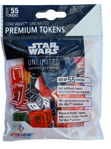 Gamegenic – Star Wars: Unlimited Premium Tokens PRO (55 Acryl-Marker)