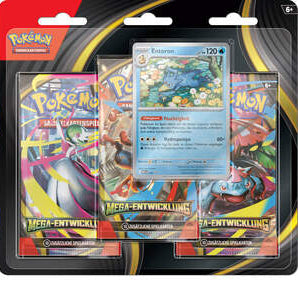 Pokemon – Mega Entwicklung ME01 3er Blister (Deutsch)