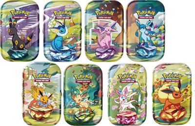 Pokemon Scarlet & Violet SV8.5 – Prismatic Evolutions Mini Tin (englisch)