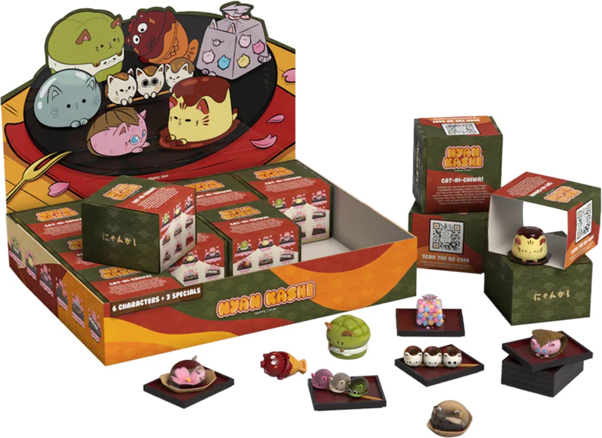 Mighty Jaxx – Nyan Kashi by Nyammy Treats | Blind Box