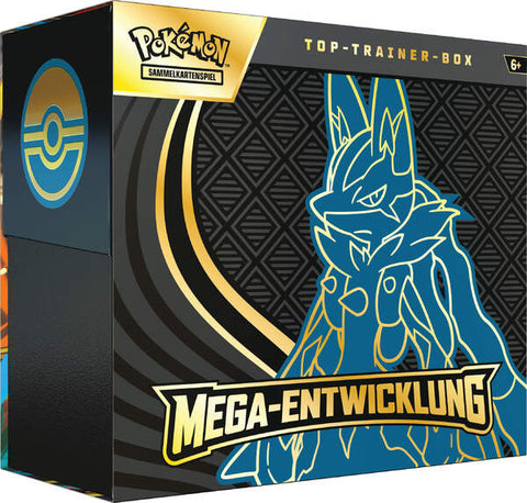 Pokemon – Mega Entwicklung Top Trainer Box - Mega Lucario (Deutsch) *Vorbestellung 26.09.2025