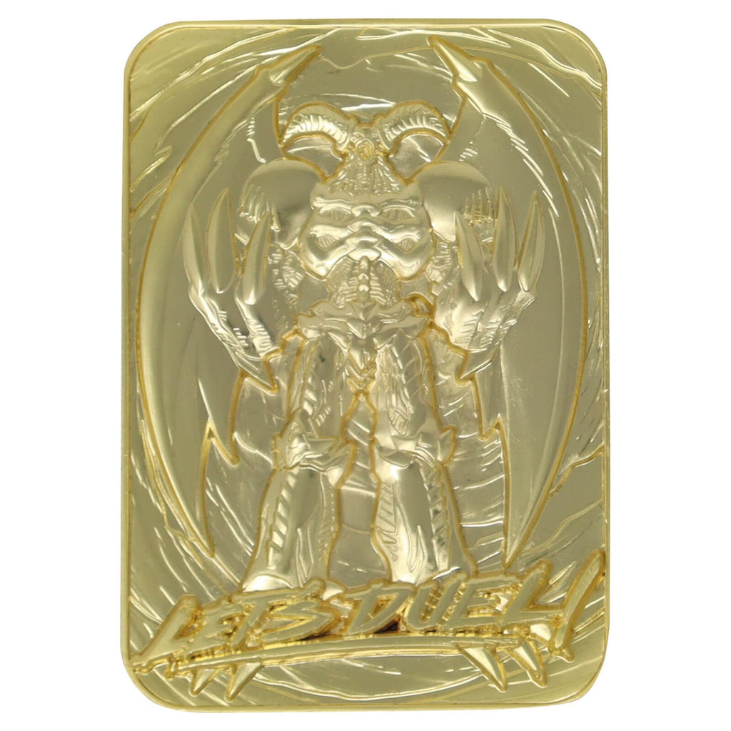 Yu-Gi-Oh! Limited Edition Metal Card (24K Gold Plated) – Summoned Skull