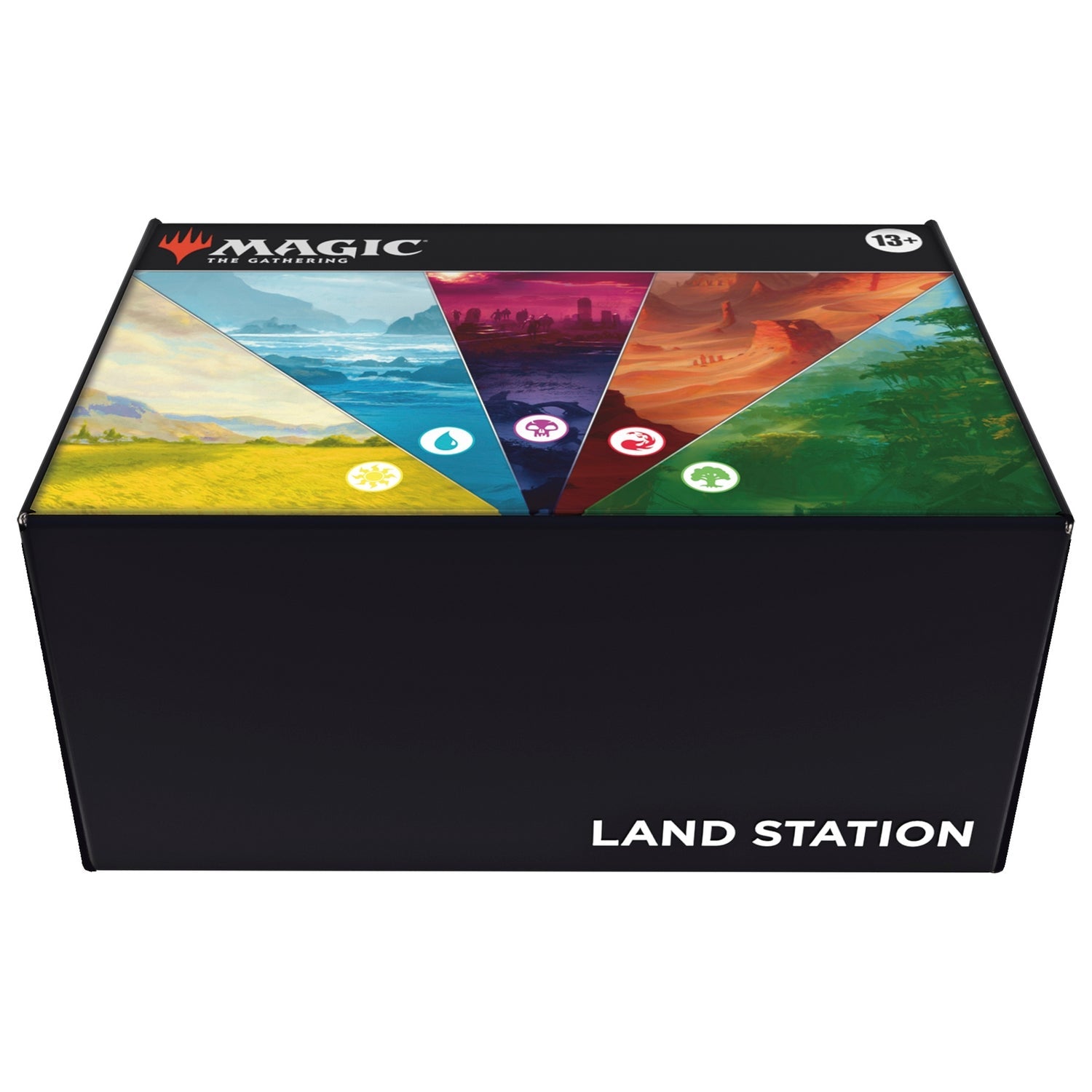 Magic The Gathering – 2025 Land Station (400 Basic Land Cards, Englisch)