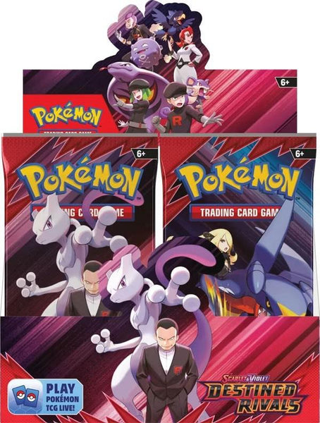 Pokemon Scarlet & Violet SV10 – Destined Rivals Booster Display