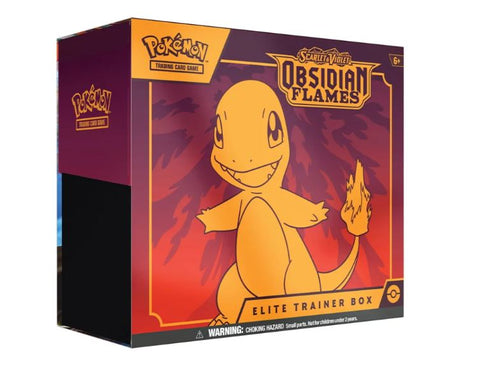 Pokemon Scarlet & Violet SV03 Obsidian Flames Elite Trainer Box (englisch)