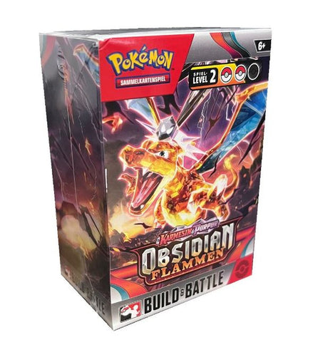 Pokemon Obsidian Flammen KP03 Build & Battle Kit Prerelease (deutsch)