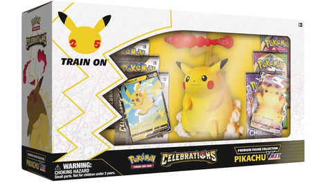Pokemon Celebrations 25th Pikachu Vmax Premium Figure Collection (englisch)