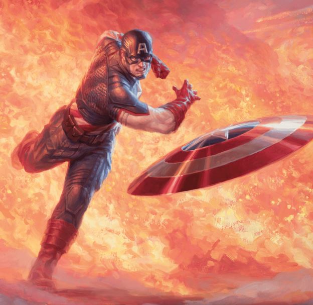 Magic The Gathering - Secret Lair x Marvel's Captain America Foil Edition NEU & OVP (englisch)