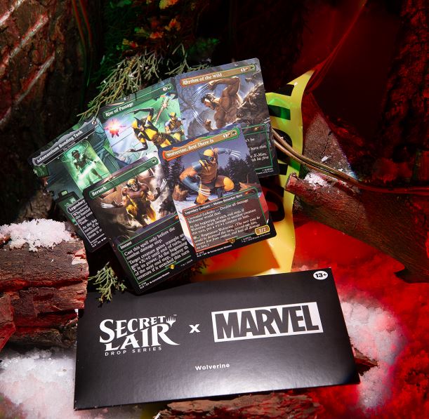 Magic The Gathering - Secret Lair x Marvel's Wolverine NON Foil NEU & OVP (englisch)