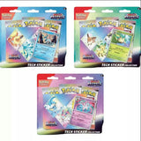 Pokemon Scarlet & Violet SV8.5 – Prismatic Evolution Tech Sticker Kollektion 3-Pack Booster (englisch)