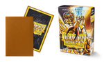 Dragon Shield - 60 Japanese Size Dual Sleeves - Gold Matte