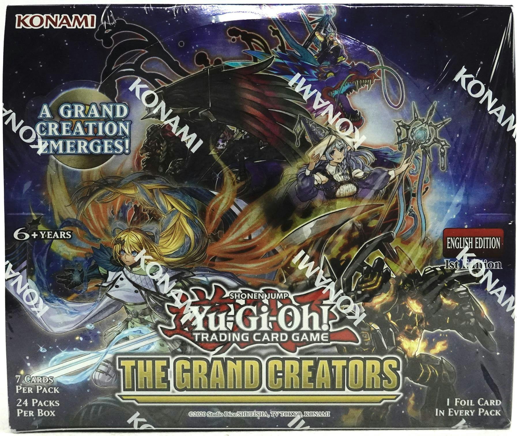 Yu-Gi-Oh! The Grand Creators – Booster Display (englisch)
