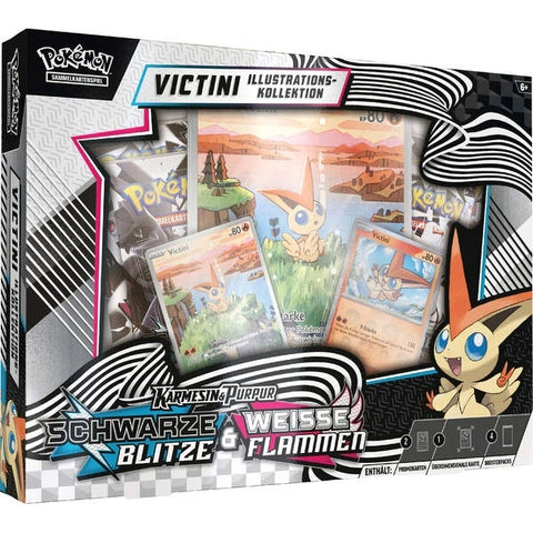 Pokemon Karmesin & Purpur – Victini Illustrations-Kollektion (Deutsch)