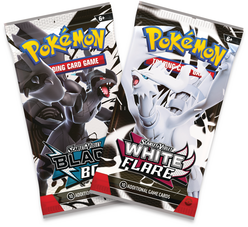 Pokemon – Scarlet & Violet SV10.5: Black Bolt & White Flare Poster-Collection (Englisch)