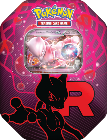 Pokemon – Team Rocket Tin Mewtu (deutsch) *Vorbestellung 05.09.25