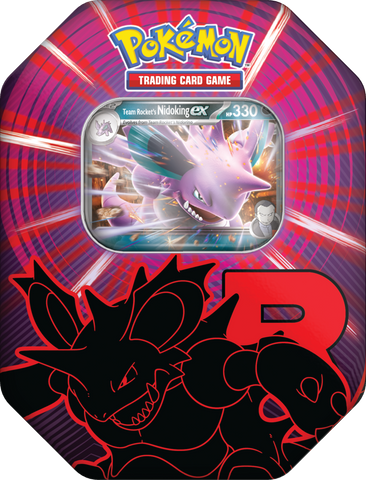 Pokemon – Team Rocket Tin Nidoking (deutsch) *Vorbestellung 05.09.25