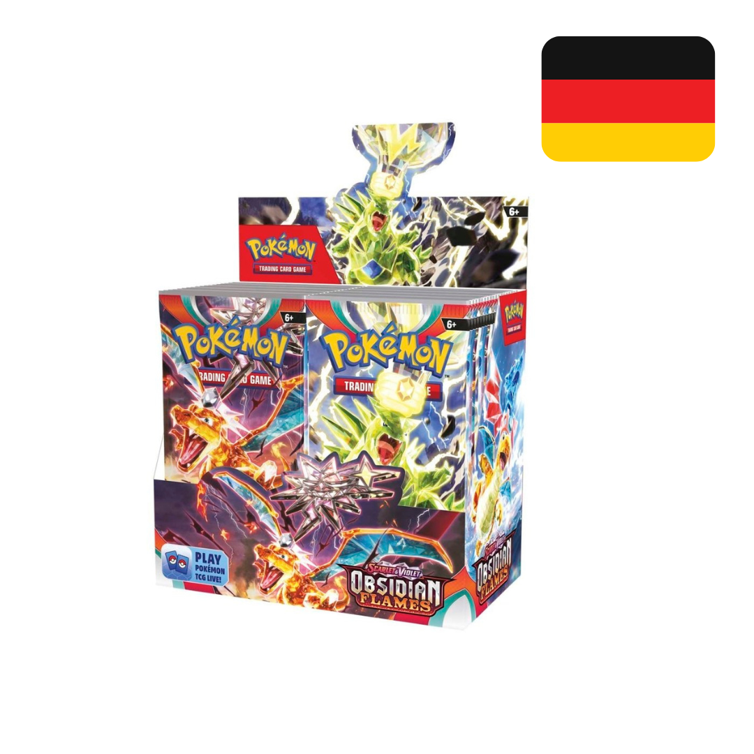 Pokemon Karmesin & Purpur KP03 Obsidian Flammen 36 Booster Display (deutsch)