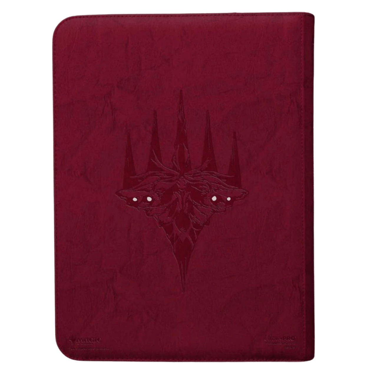 Ultra Pro – Binder „Duskmourn: House of Horror“ (Zippered, Leather-Bound, Set Symbol Edition)