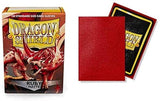 Dragon Shield - 100 Standard Size Card Sleeves - Ruby Matte