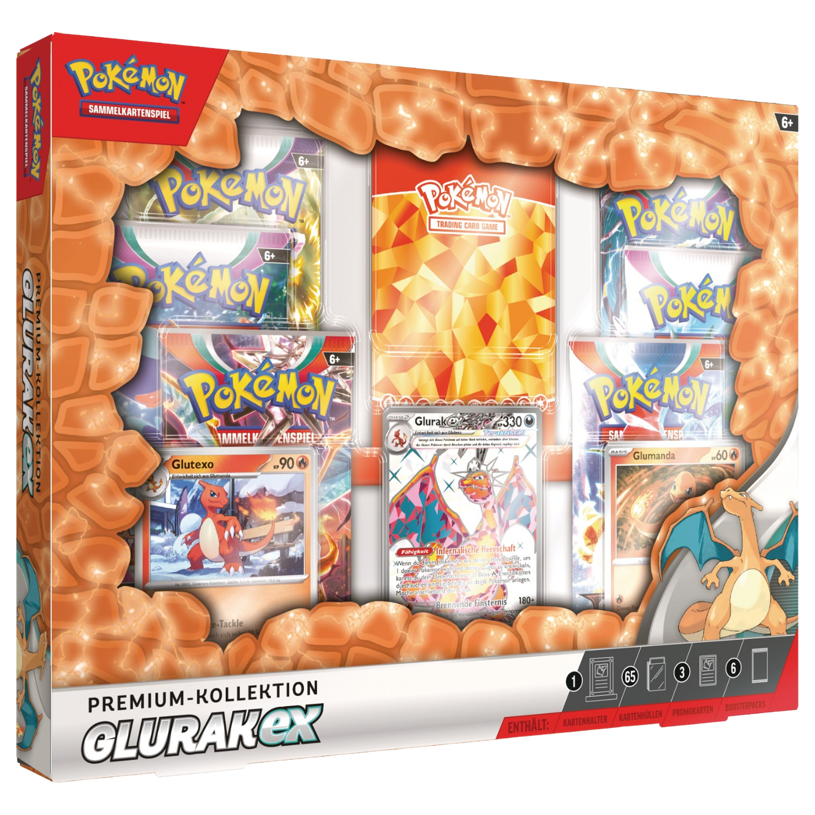 Pokemon Glurak / Charizard EX Premium Kollektion (deutsch)