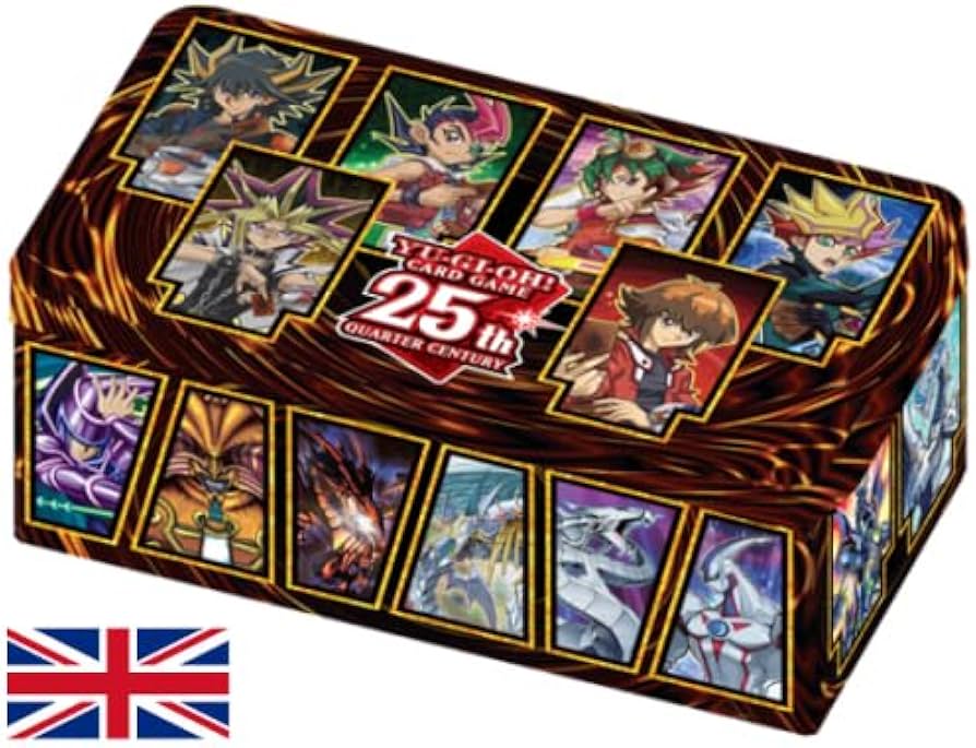 Yu-Gi-Oh! 25th Anniversary Tin: Dueling Heroes – Mega Tin Box (englisch)