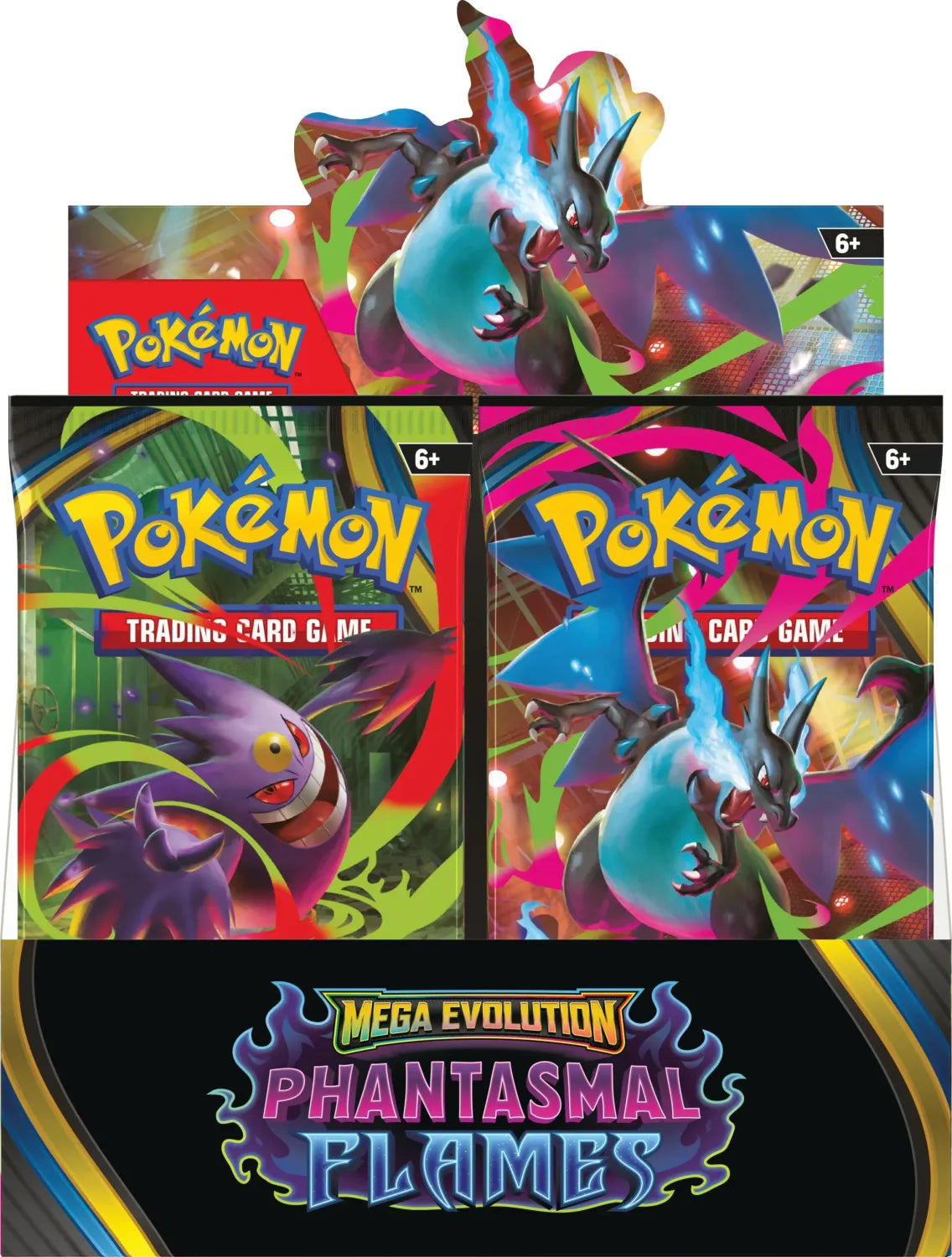 Pokemon ME02 Mega Evolution – Phantasmal Flammes Display (englisch)
