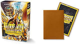 Dragon Shield - 60 Japanese Size Dual Sleeves - Gold Matte