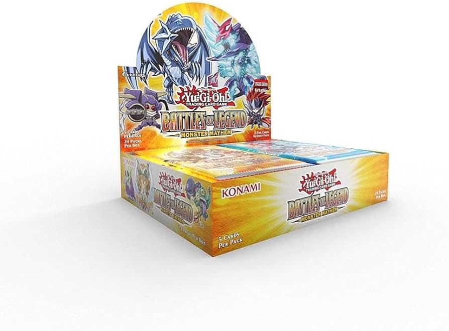 Yu-Gi-Oh! Battles of Legend Monster Mayhem - Booster Display (englisch)