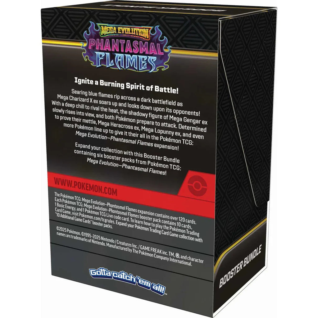 Pokemon ME02 Mega Evolution – Phantasmal Flames Booster Bundle (Englisch)