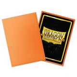 Dragon Shield - 100 Standard Size Card Sleeves - Orange Matte