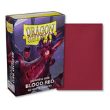 Dragon Shield - 60 Japanese Size Dual Sleeves - Matte Blood Red