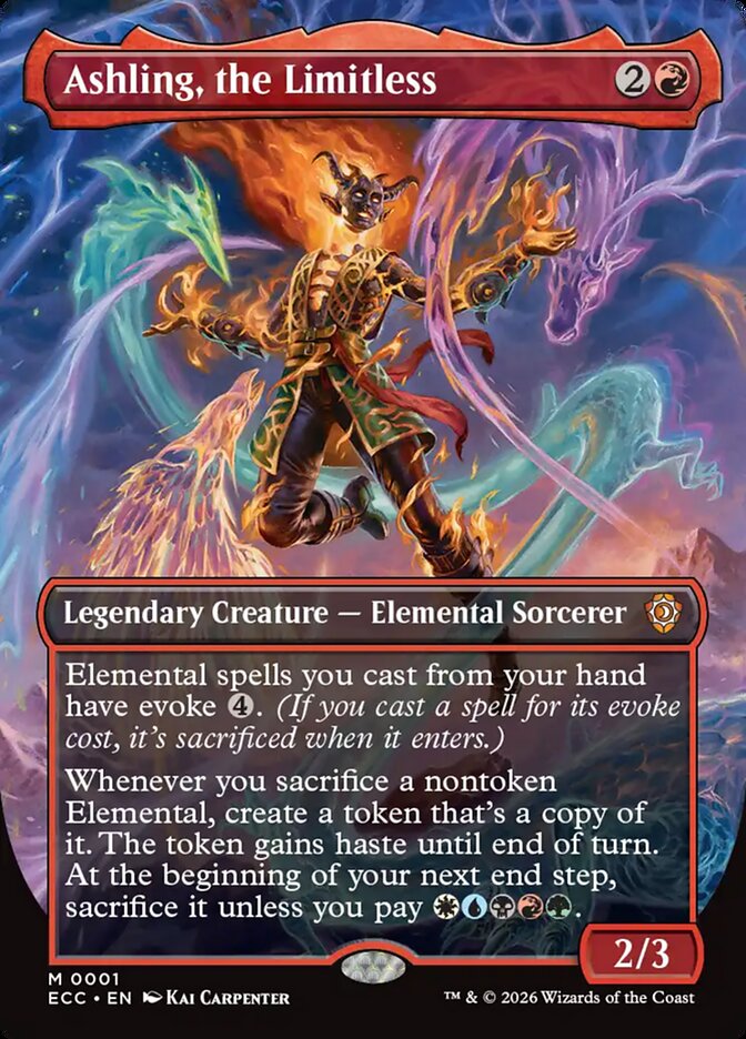 Magic the Gathering Lorwyn Eclipsed Commander Deck – Dance of the Elements (englisch)