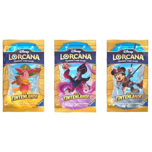 Disney Lorcana – Die Tintenlande Display (24 Booster, deutsch)
